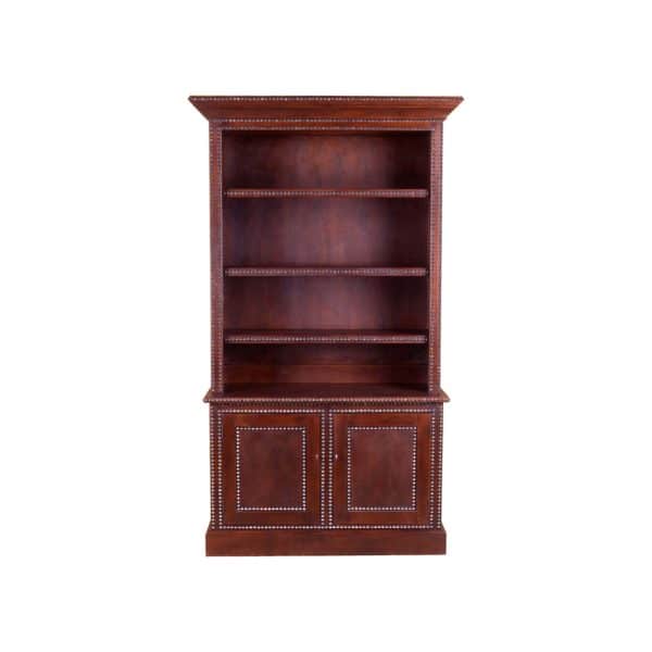 LEATHER BOOKCASE