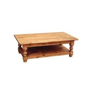 TURNED LEG COCKTAIL TABLE
