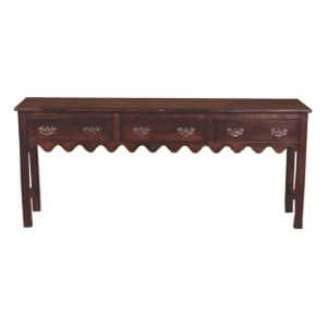ENGLISH SOFA TABLE WITH DRAWERS