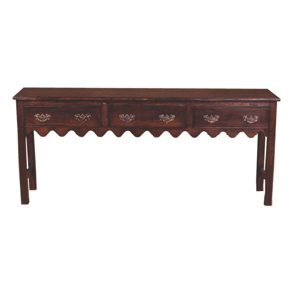 ENGLISH SOFA TABLE WITH DRAWERS