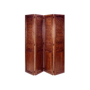 ENGLISH FOUR PANEL SCREEN