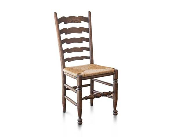 COUNTRY LADDER BACK SIDE CHAIR - Image 3