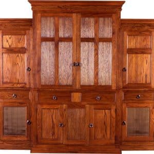 Oak Tambour Entertainment Unit CC3502