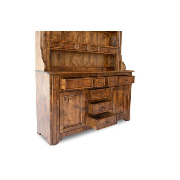 WELSH CUPBOARD WITH RACK - Image 5