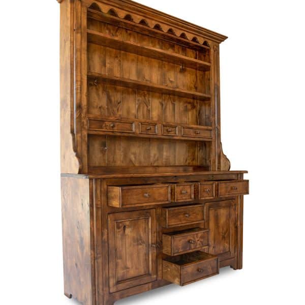 WELSH CUPBOARD WITH RACK - Image 4