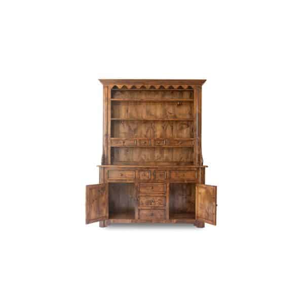 WELSH CUPBOARD WITH RACK - Image 2