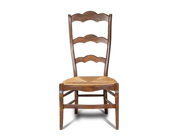 FRENCH LADDER BACK SIDE CHAIR - Image 3